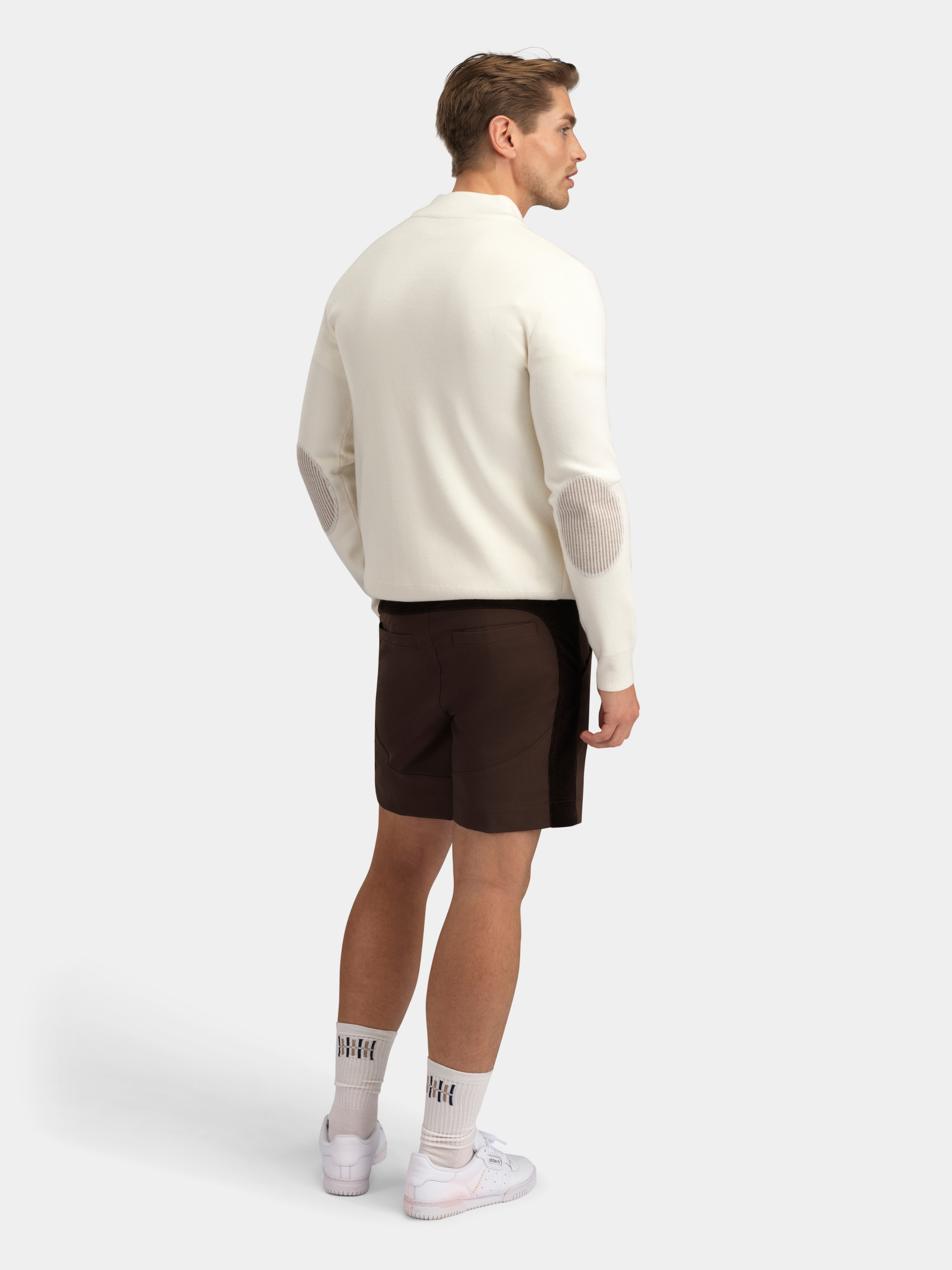 Hemsedal Knitted Jacket Man Snow White