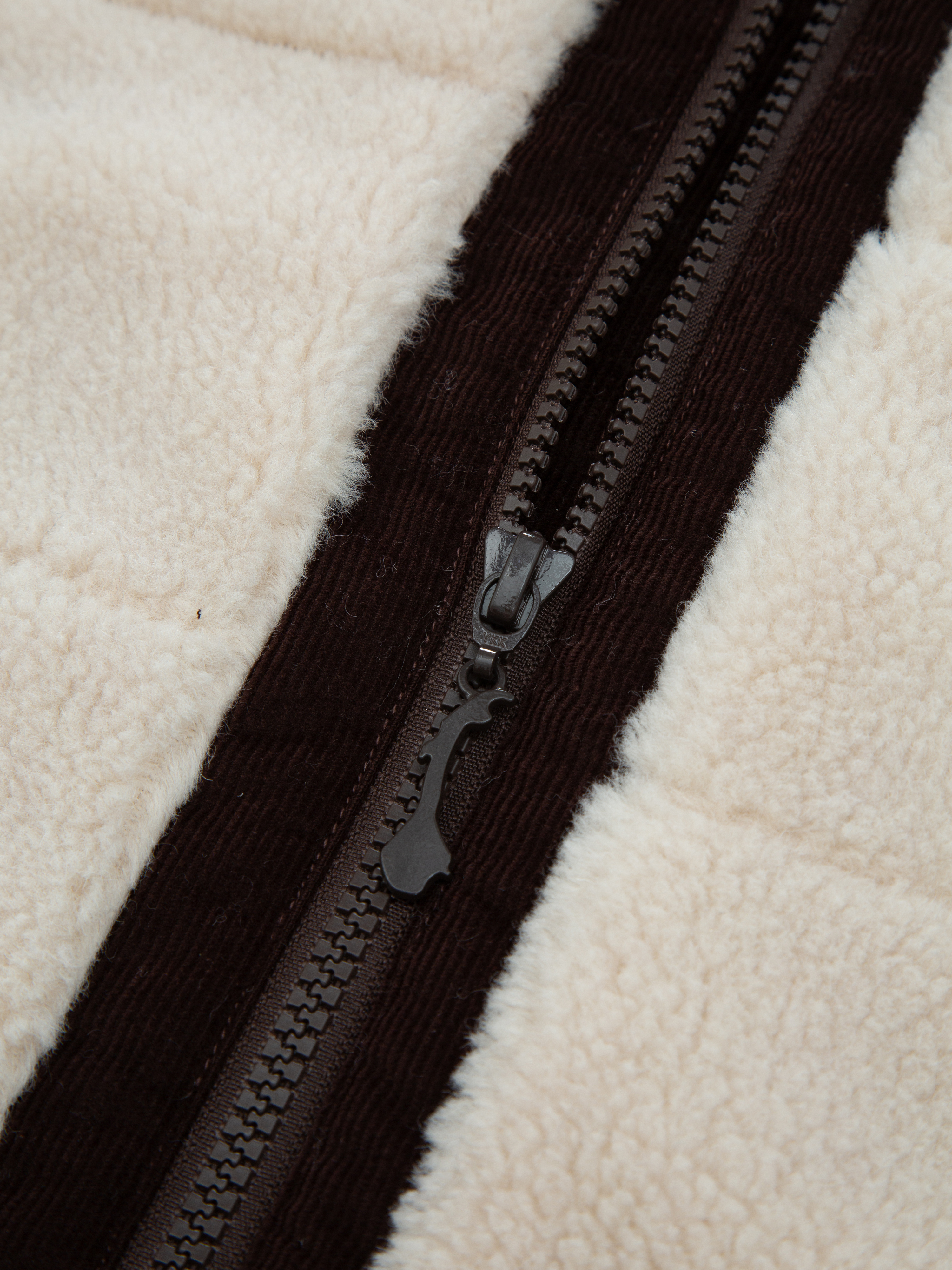 Nusfjord Fleece Vest  Sheep With Brown