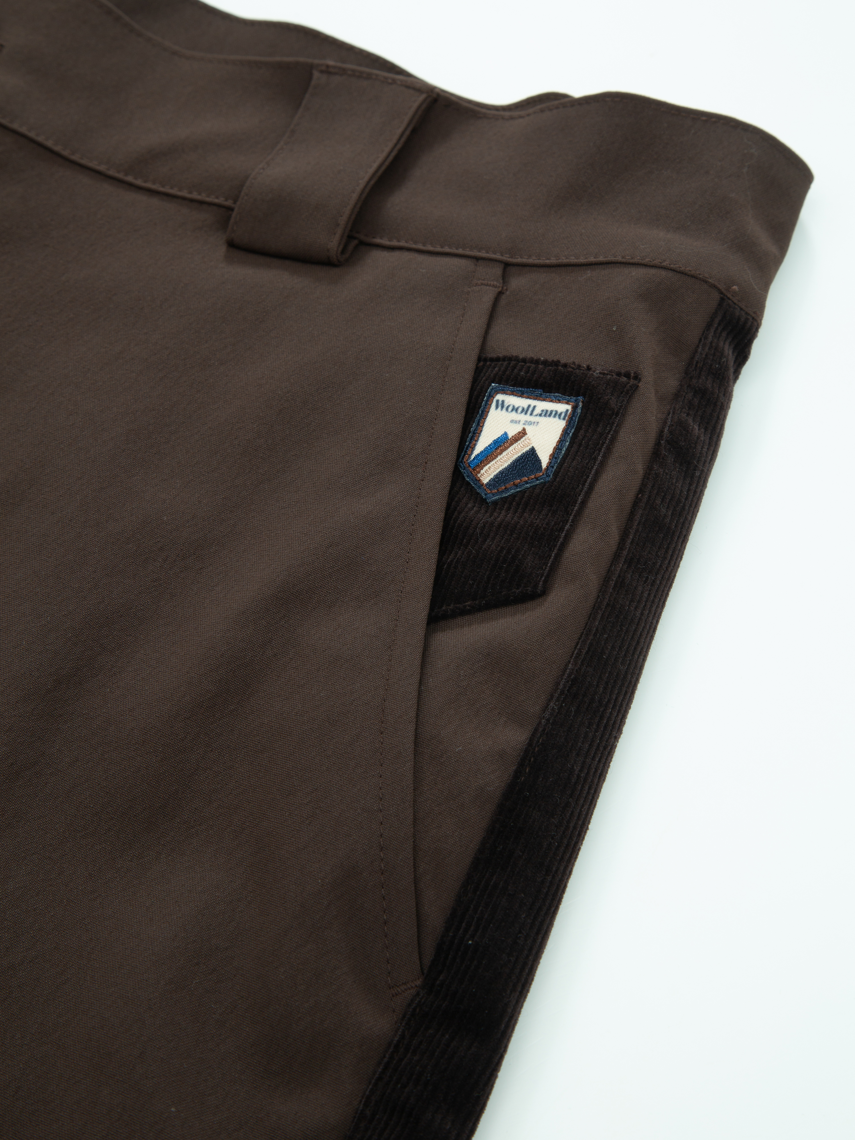 Romsdalseggen Courderoy Shorts Hot Fudge