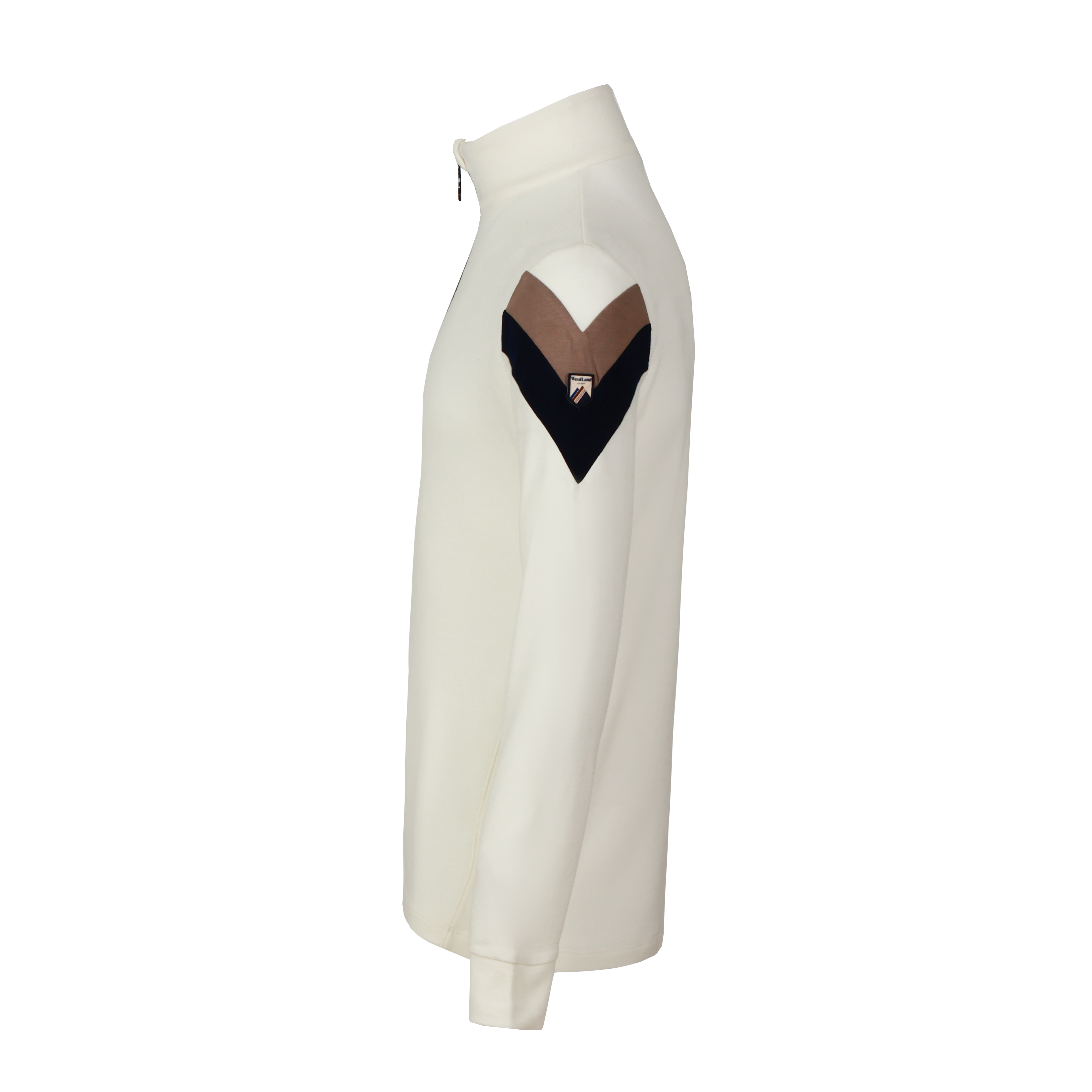 Suleskar Half-Zip Ulltrøye  Snow White and Driftwood