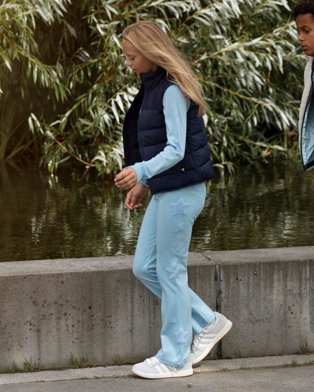 Sirdal Flare Merino Pants  Light Sky