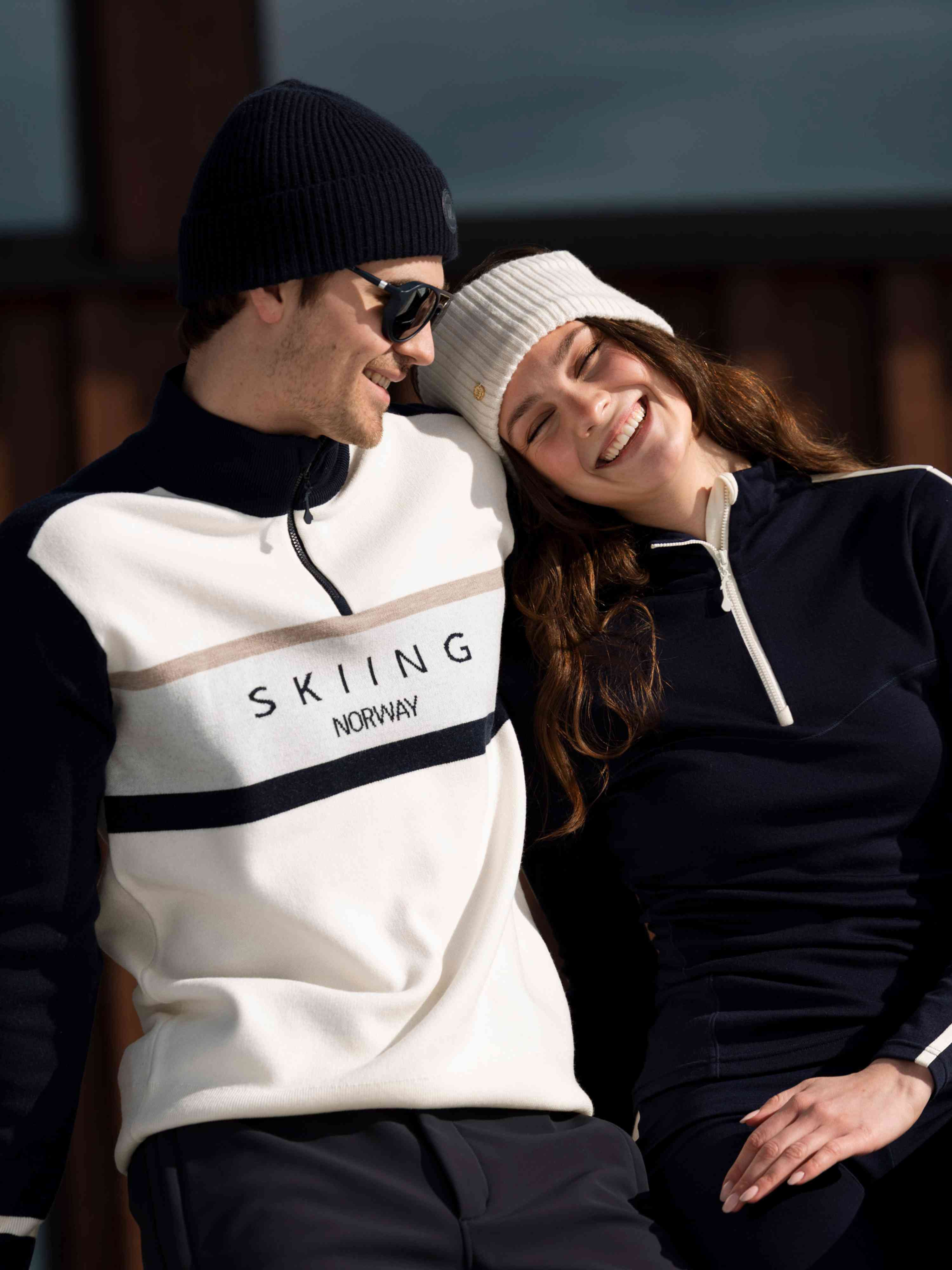 Hemsedal Knitted Halfzip Man Blue