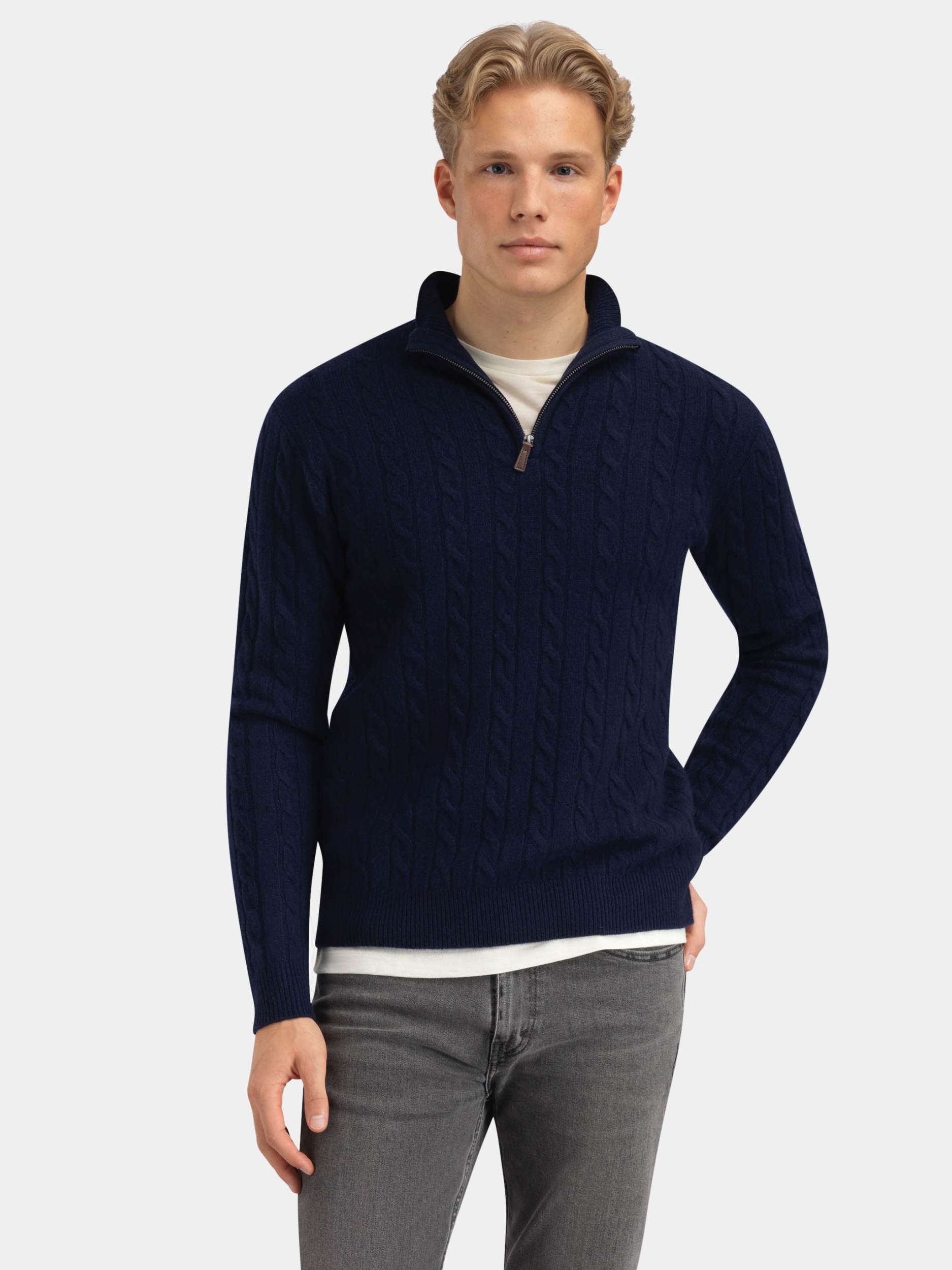 Numedalsvågen Cashmere Sweater  Blue Ink