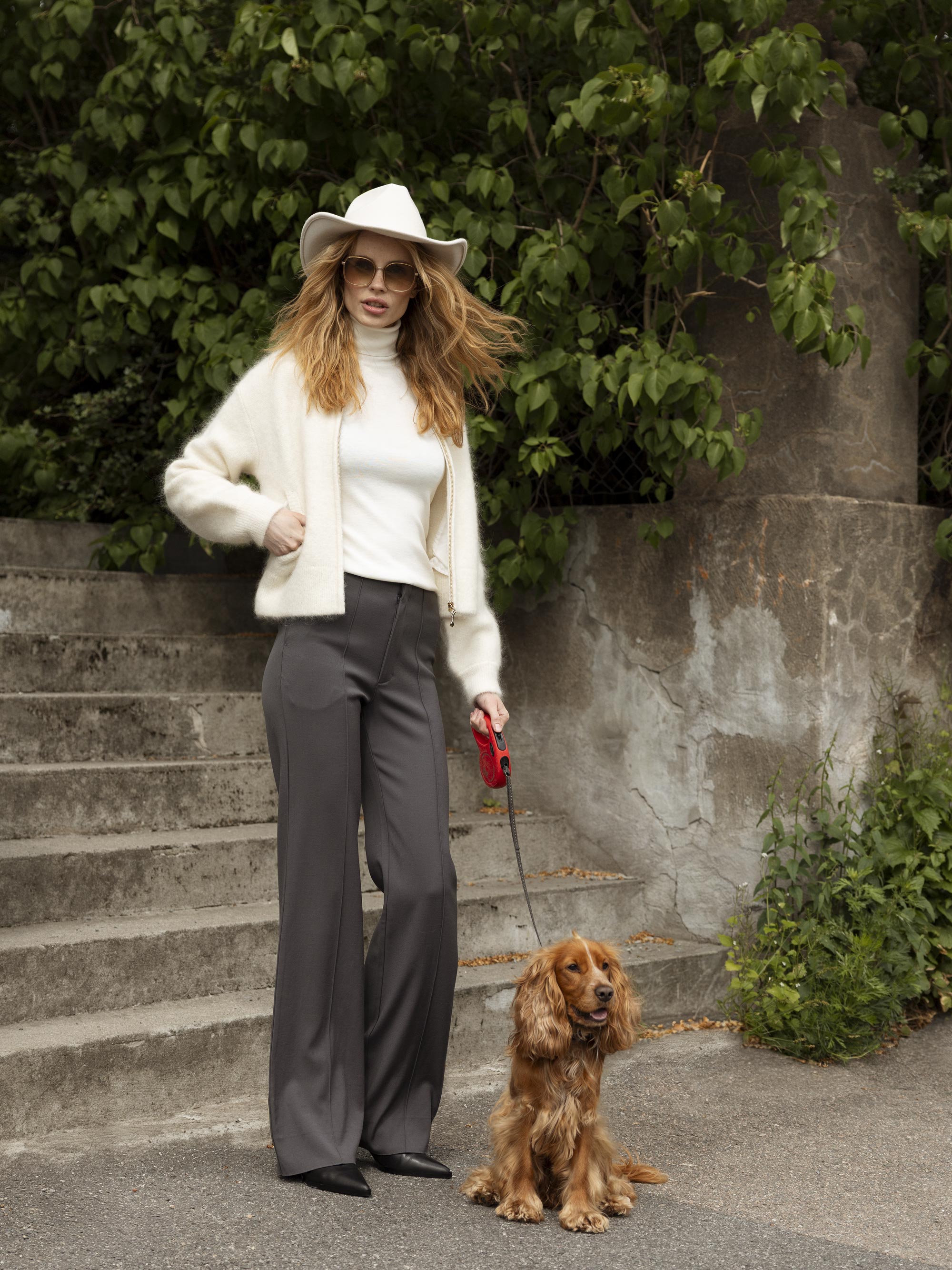 Midnattstind Wool Pants  Dark Grey