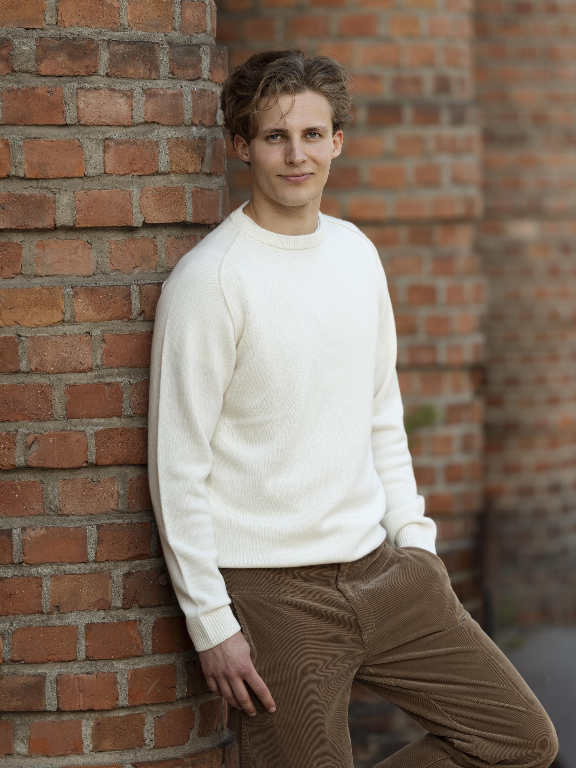 Grønli Cashmere Sweater  Cream