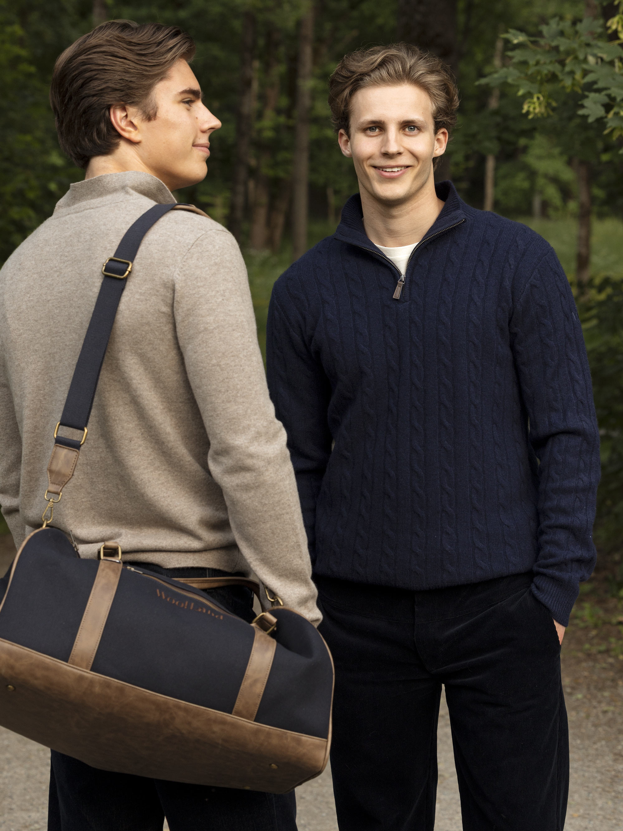Numedalsvågen Cashmere Sweater  Blue Ink