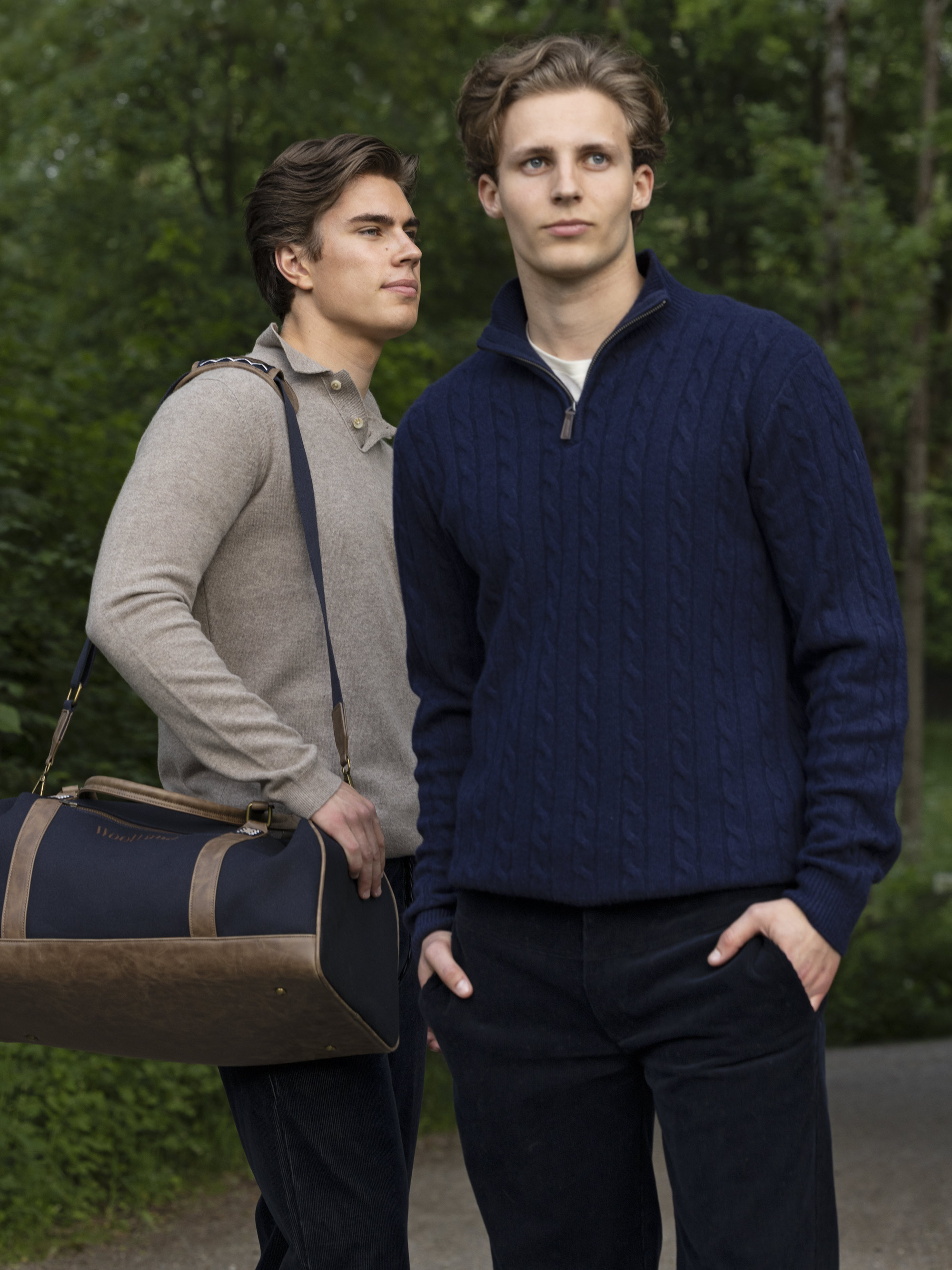 Numedalsvågen Cashmere Sweater  Blue Ink