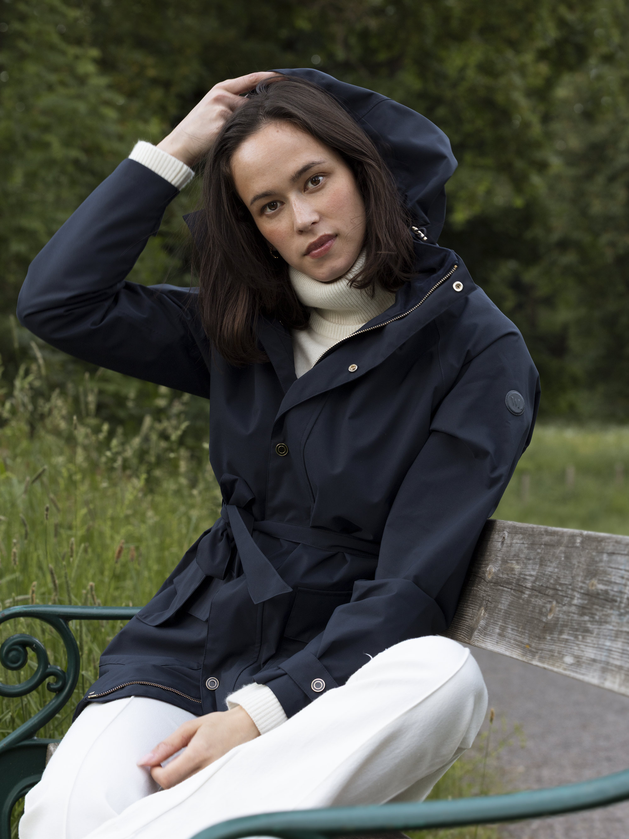 Askøy Rain Jacket Dark Blue