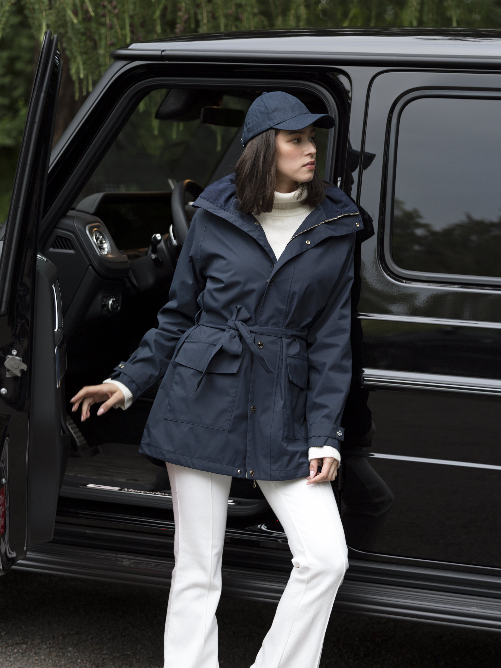 Askøy Rain Jacket Dark Blue