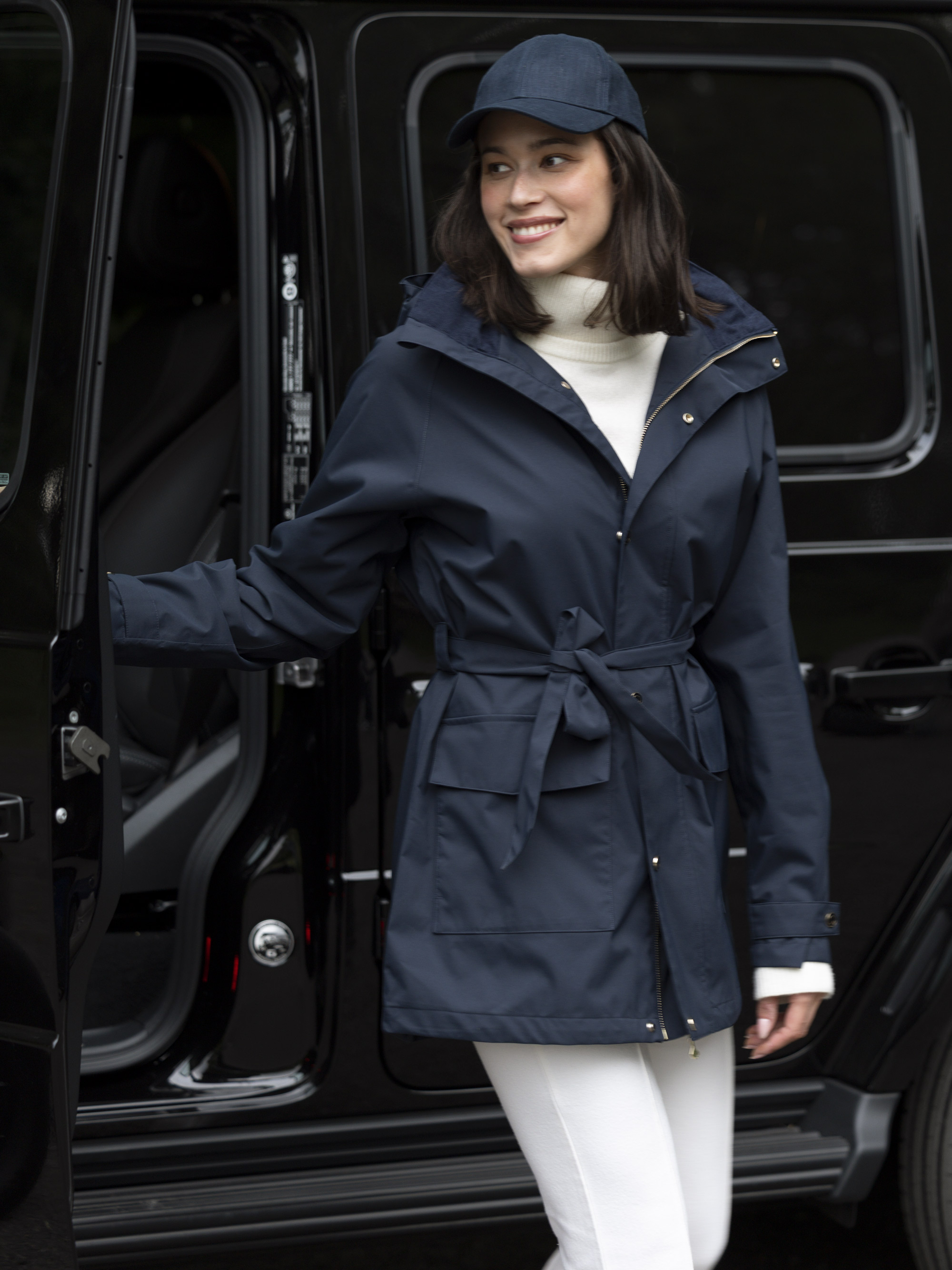 Askøy Rain Jacket Dark Blue