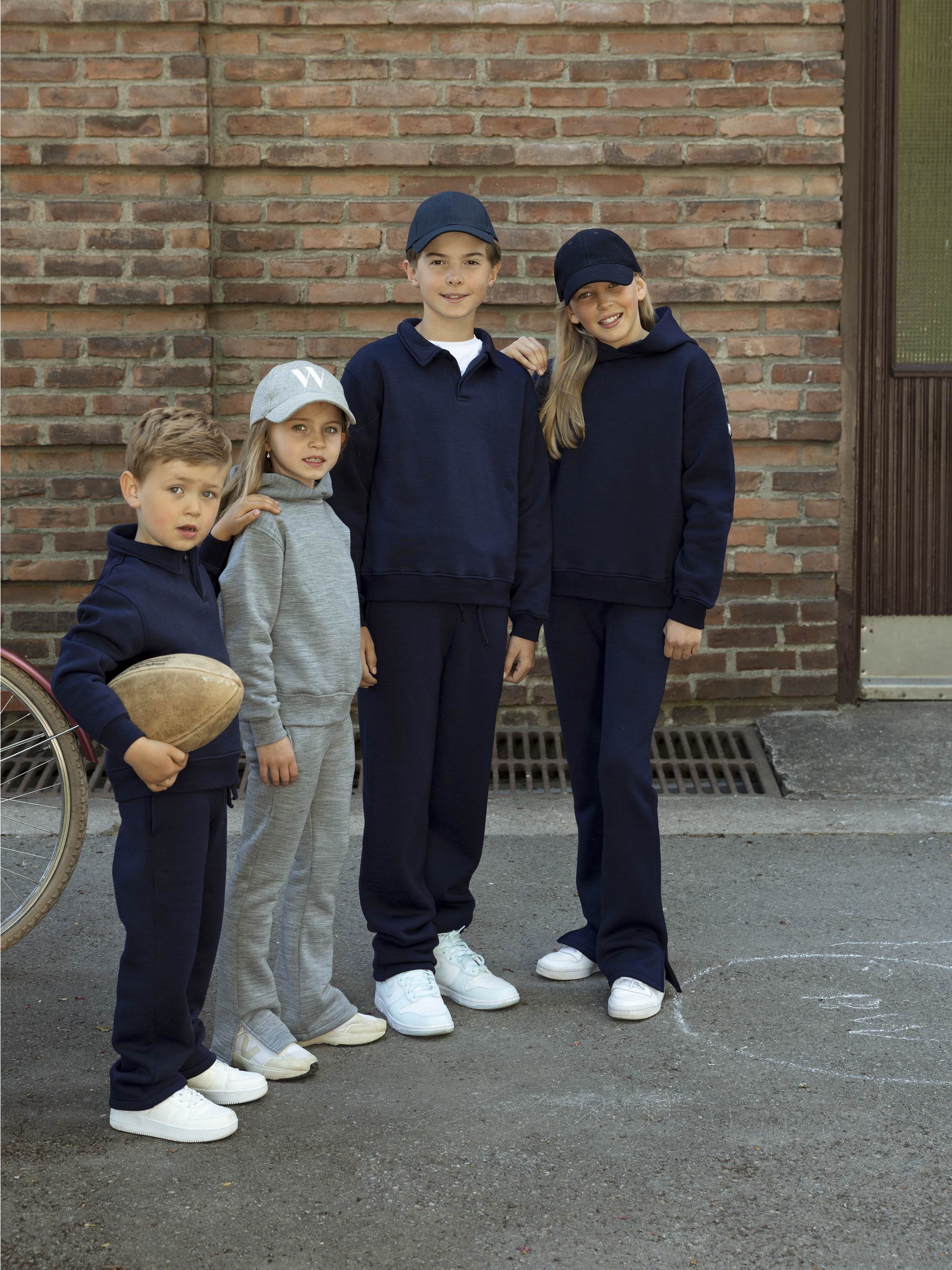 Flekkefjord Wool Pants Boy Grey Melange