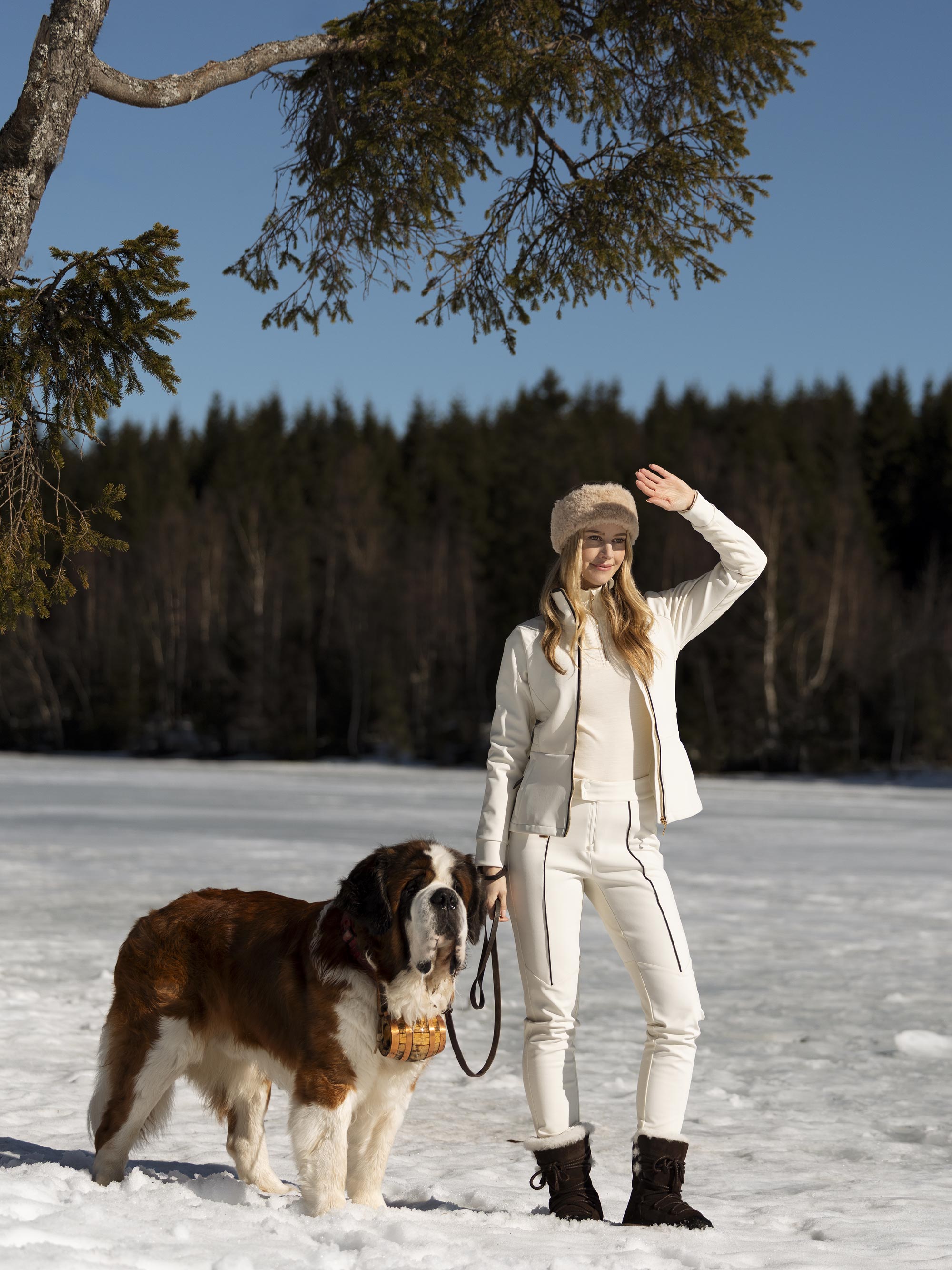 Spiterhøi Ski Pants Woman Snow White