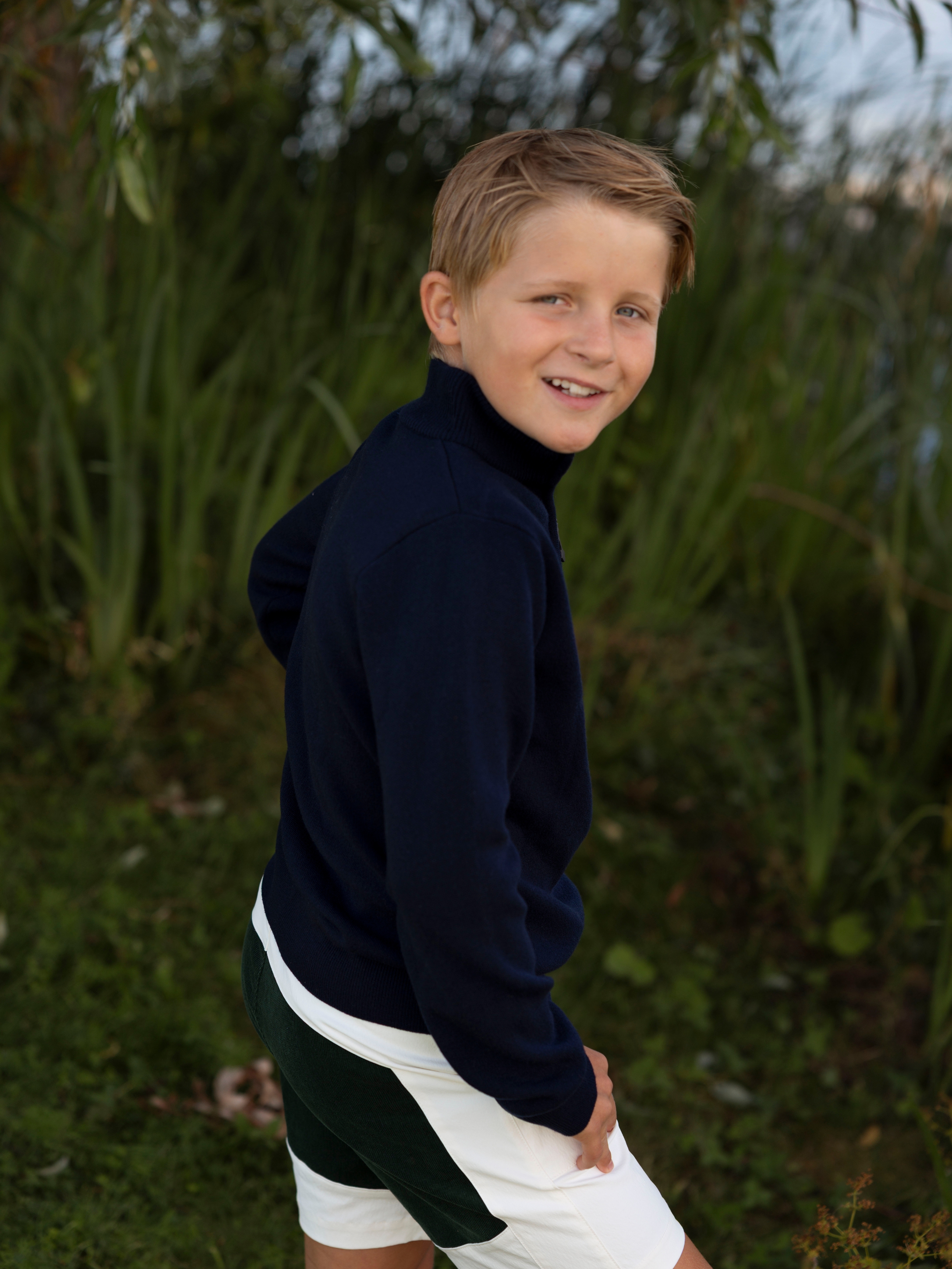 Tydal Half-zip Ullgenser Dark Blue