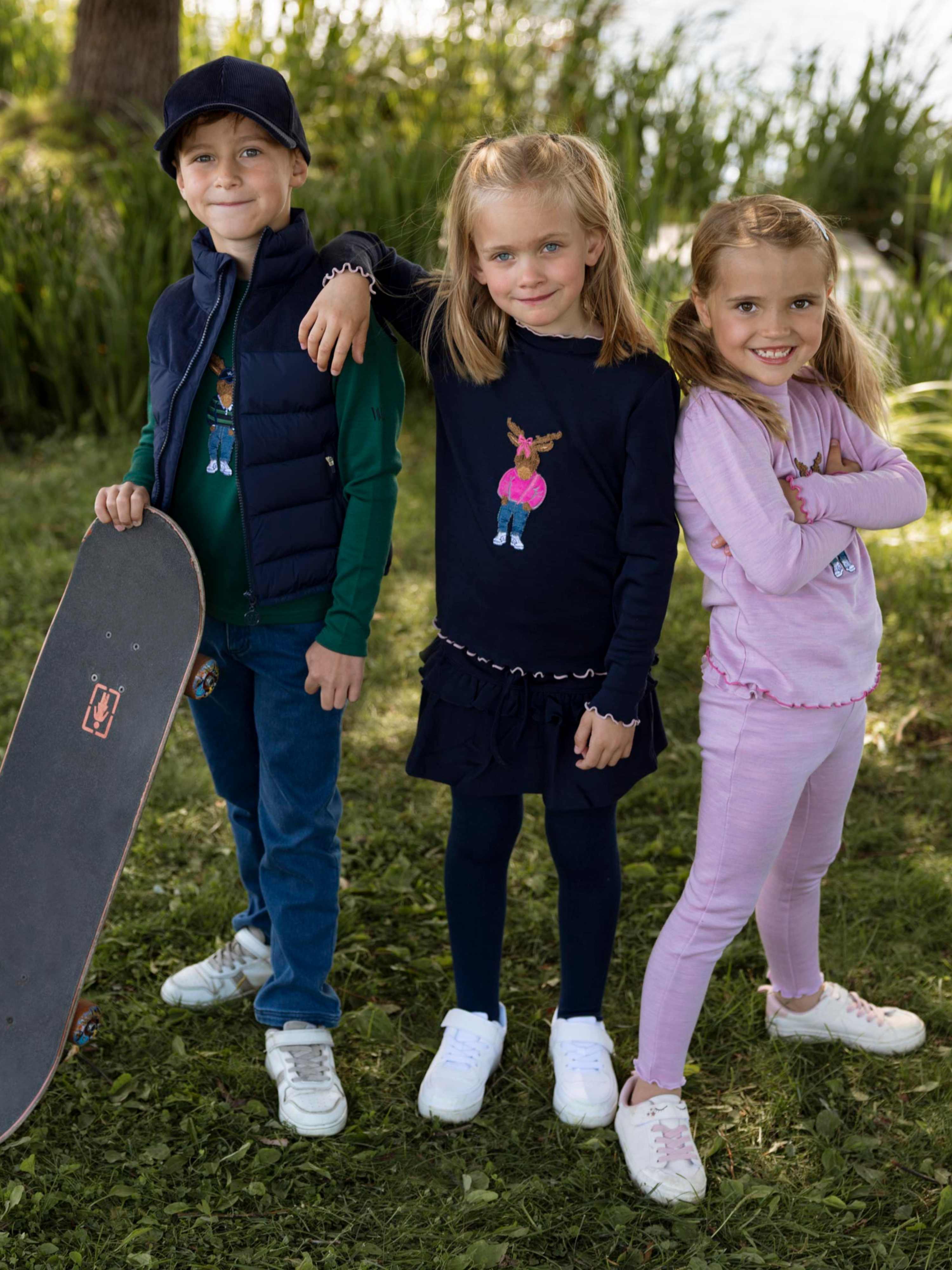 Harpefossen Merino Sweater Pine Green