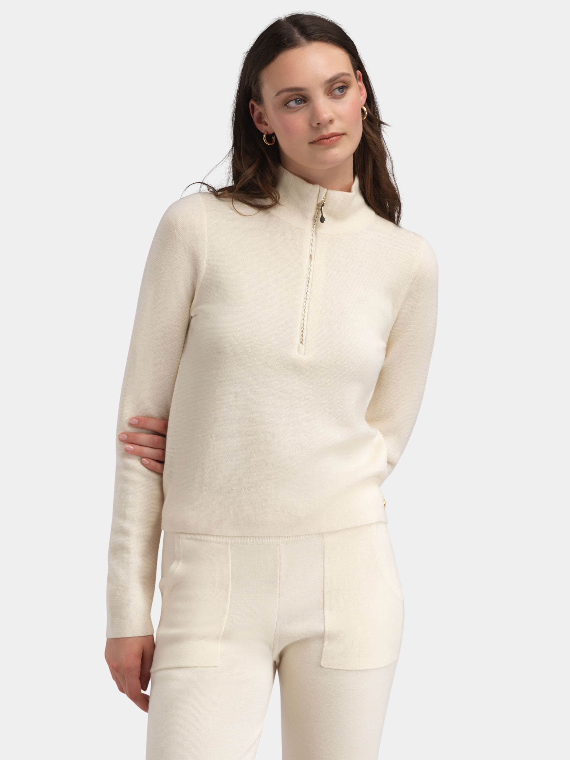 Himmeltinden Knitted Top  Snow White