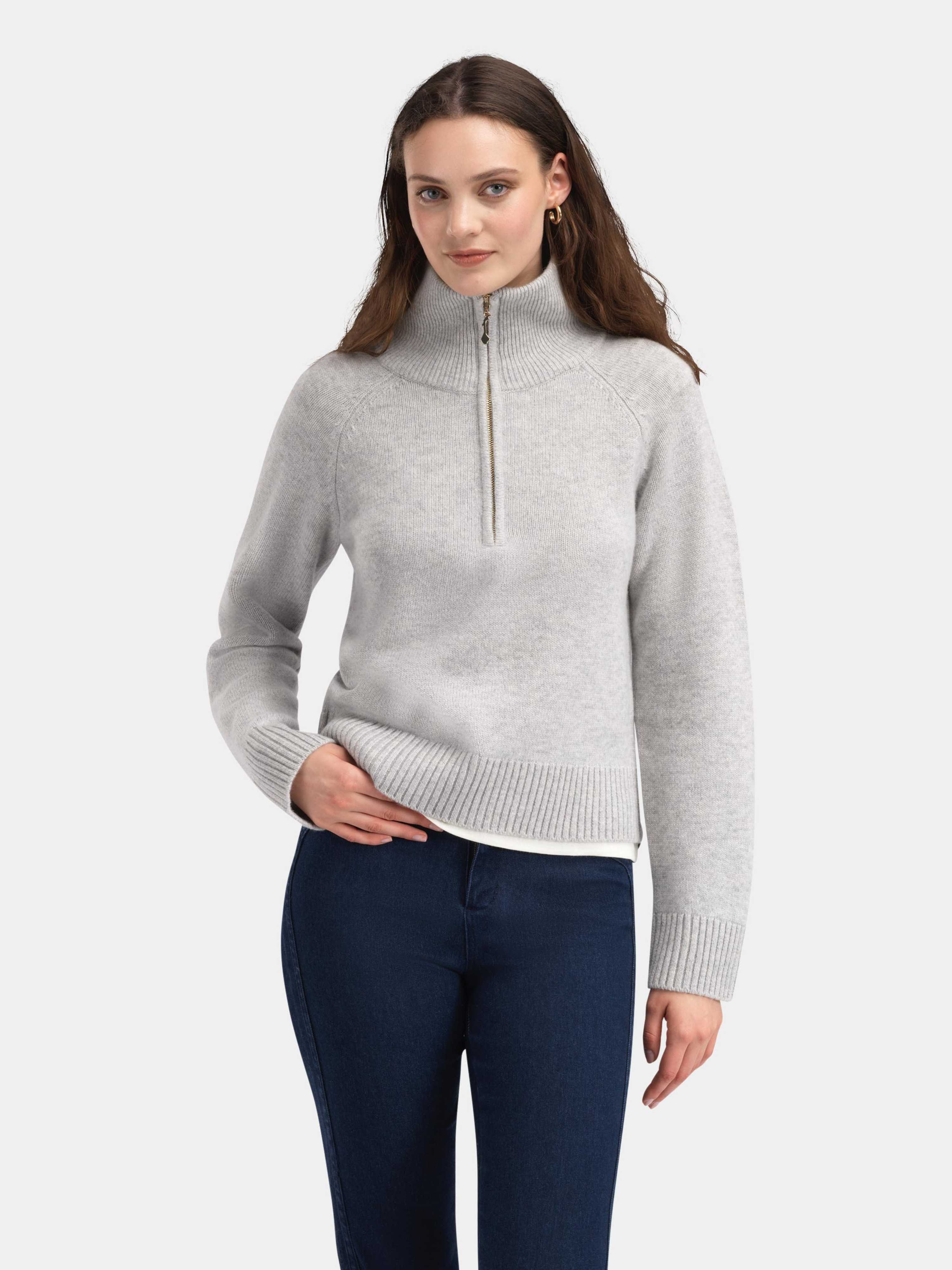 Snøheim Knitted Sweater  Grey