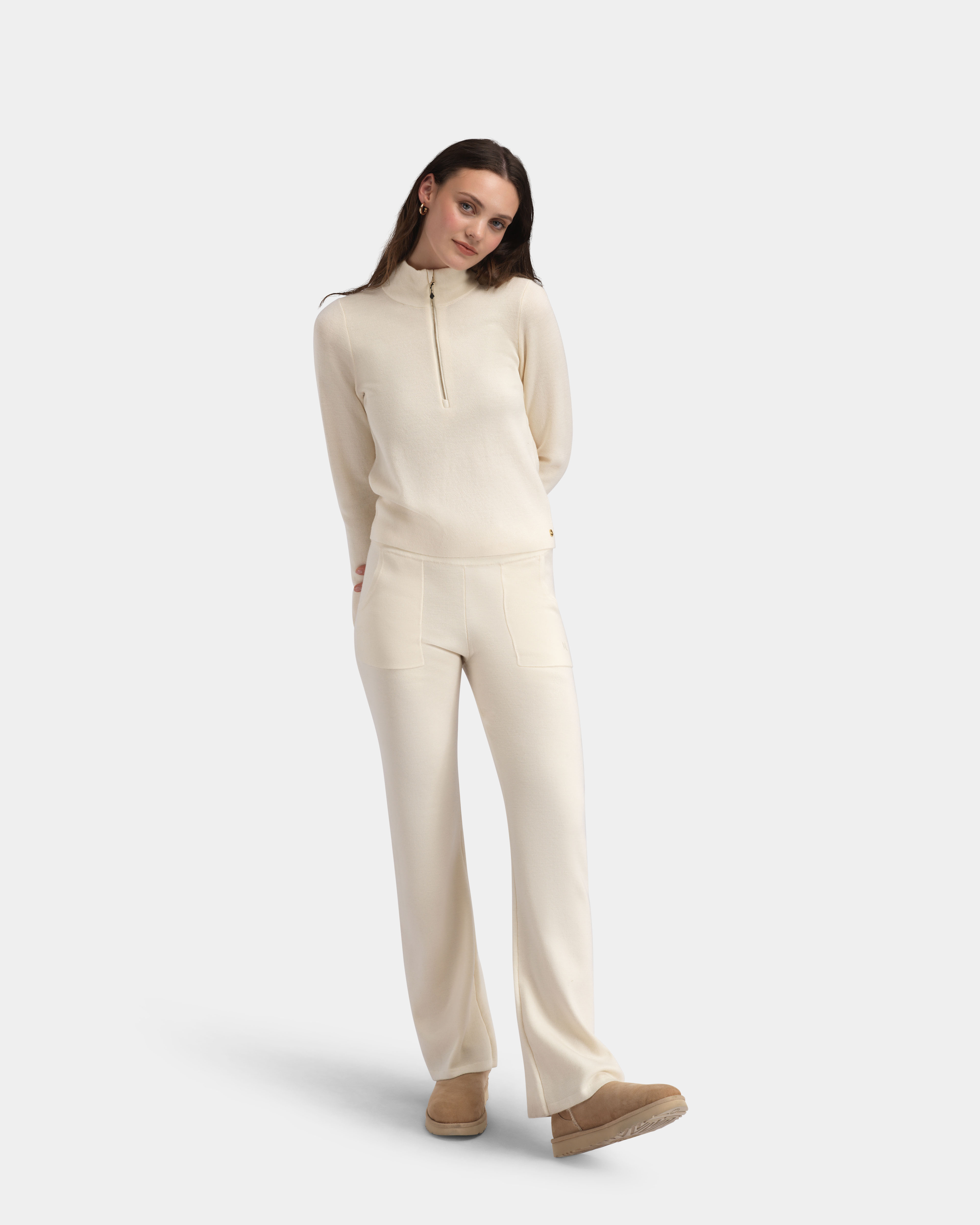 Himmeltinden Knitted Top  Snow White