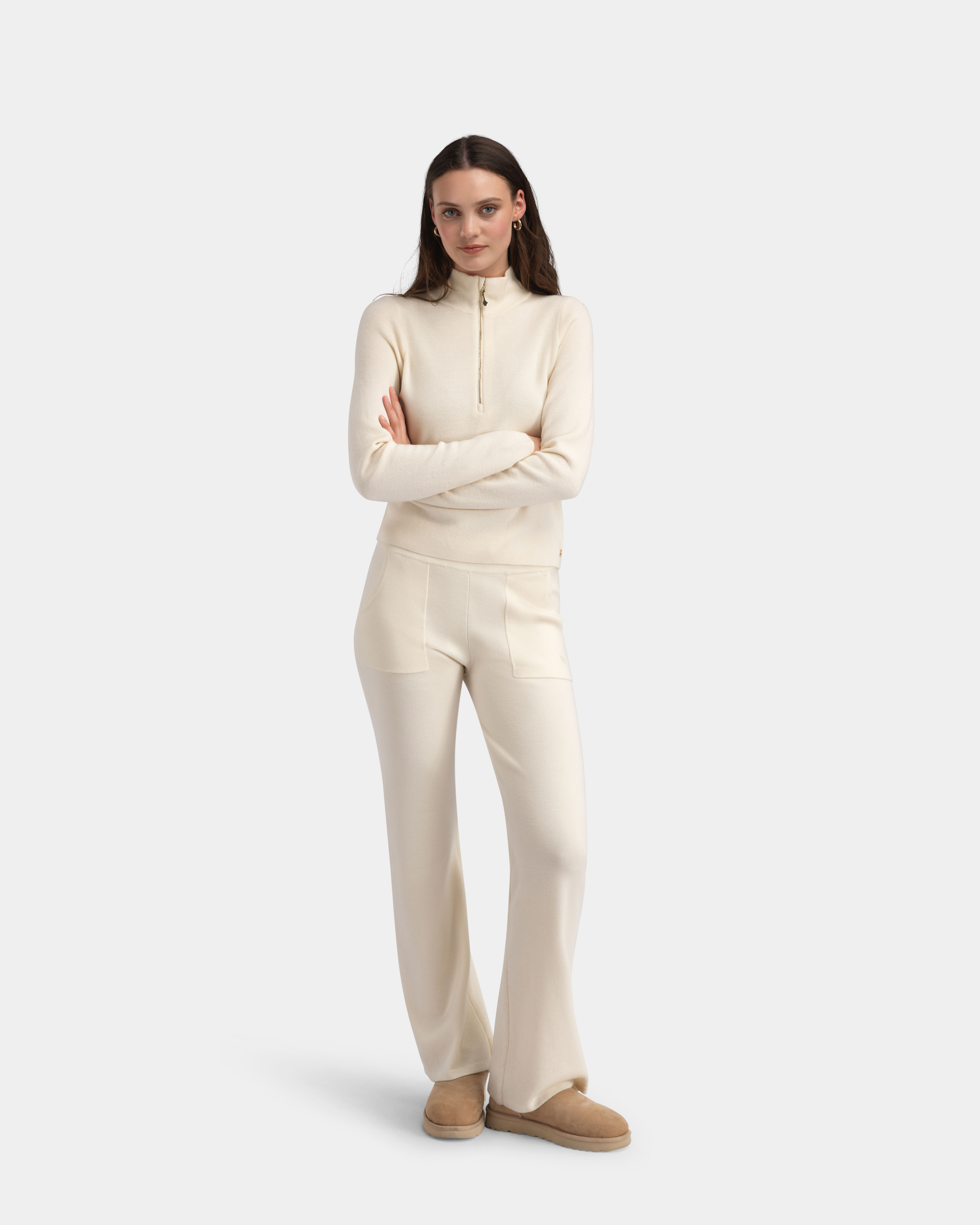 Himmeltinden Knitted Top  Snow White